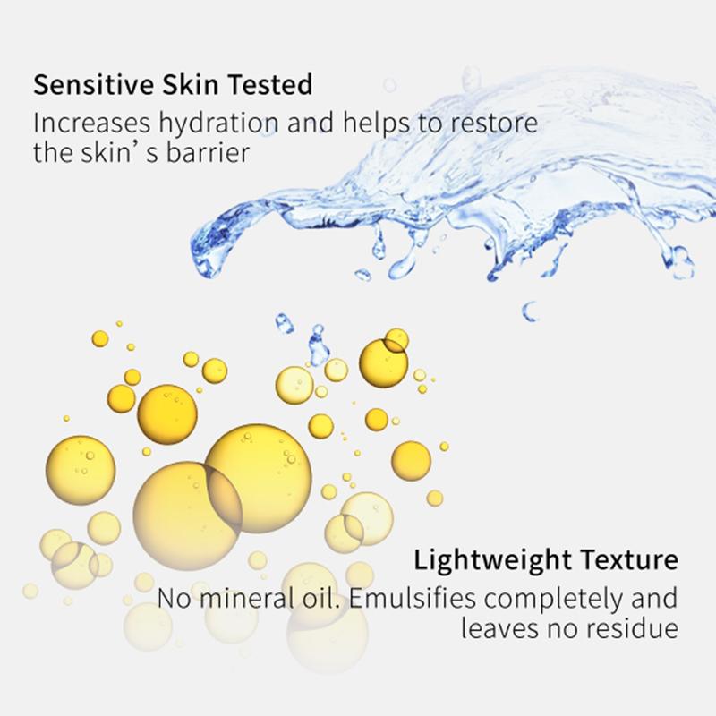 Roll&Roll Pore Control Cleansing Oil suit, Oil Cleanser for Face, Makeup Blackhead Remover, Korean Skin Care,Travel-Friendly  2ml*20 or 40 Capsules+face towel Present for Man/Woman/Family,  Christmas, New Year Gift